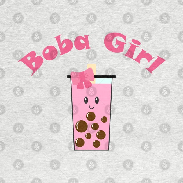 Boba Girl in Pink by Kelly Gigi